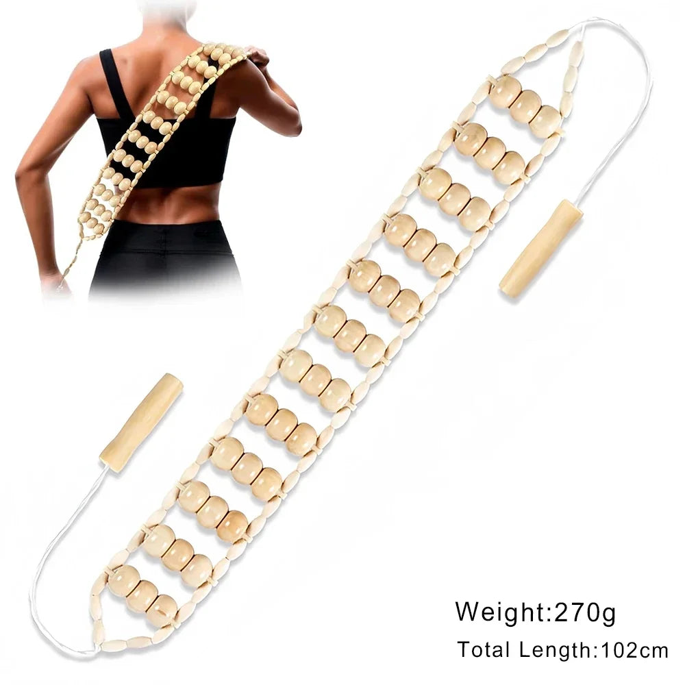 Wood Therapy Massage Tools Anti Cellulite Massager Lymphatic Drainage Body Massager Gua Sha Tools Full Body Muscles Pain Relief