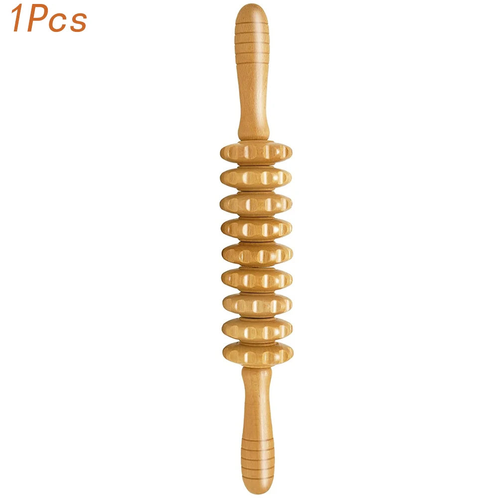 Wood Therapy Massage Tools Maderoterapia Wooden Gua Sha Tool Roller Massage Wooden Swedish Cup Mushroom Massager Anti Cellulite
