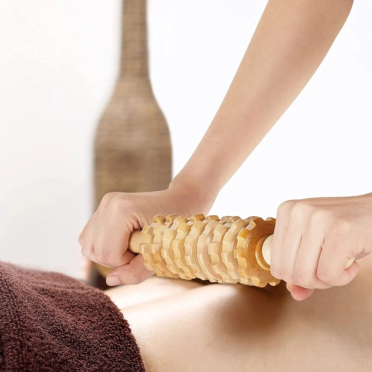 Wood Therapy Massage Tools for Body Shaping Maderoterapia Kit Colombiana for Anti-Cellulite, Lymphatic Drainage, Body Contouring