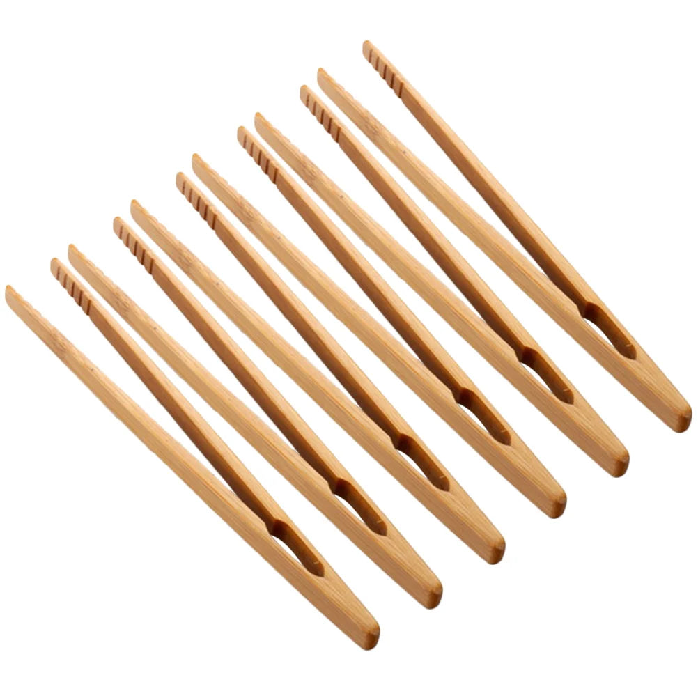 6 Pcs Electrical Tools Wooden Tweezers Toddler Children's Toys Small Tongs Playthings Kids Educational