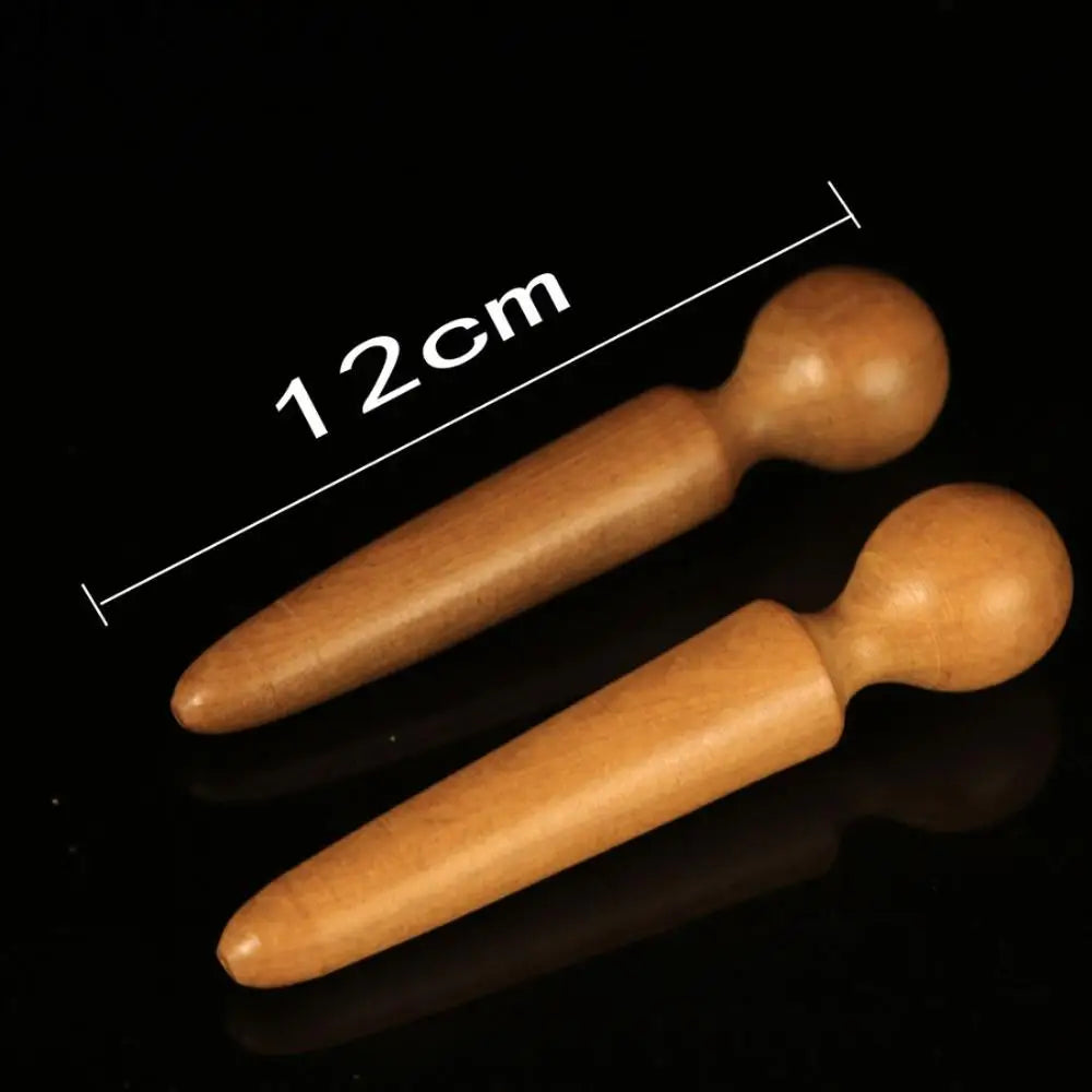Thai Massage Foot Spa Tool Scraping Tool Foot Body Massage Therapy Reflexology Massager Acupressure Pen Wooden Massage Stick