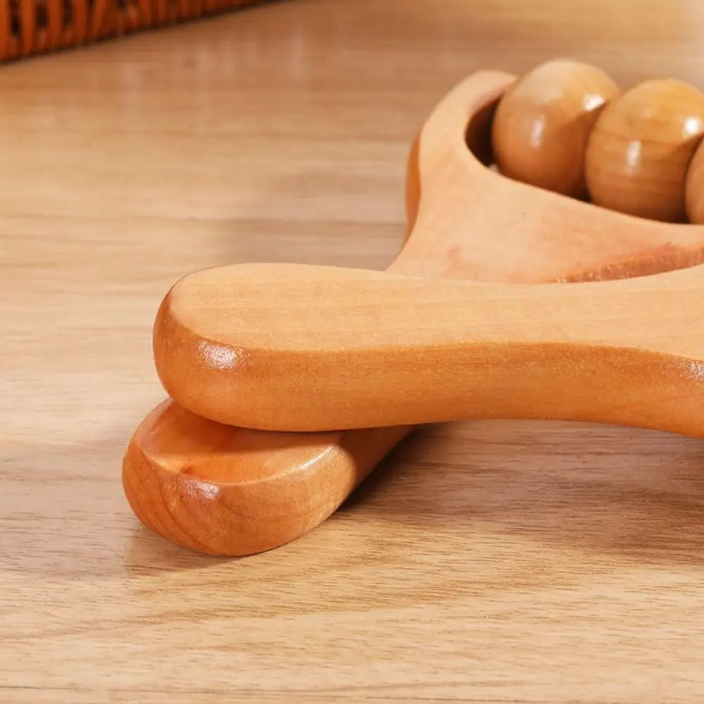 Care Tool Muscle Pain Relief Wood Therapy Muscle Roller Sticks Wooden Massage Roller Body Massage Tool Trigger Point Massager