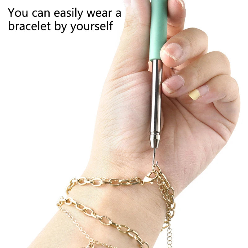 Bracelet Clasp Helper Tool Bracelets Jewelry Wearing Tools Bracelet Fastening Helper Plier Clip Quick Donning
