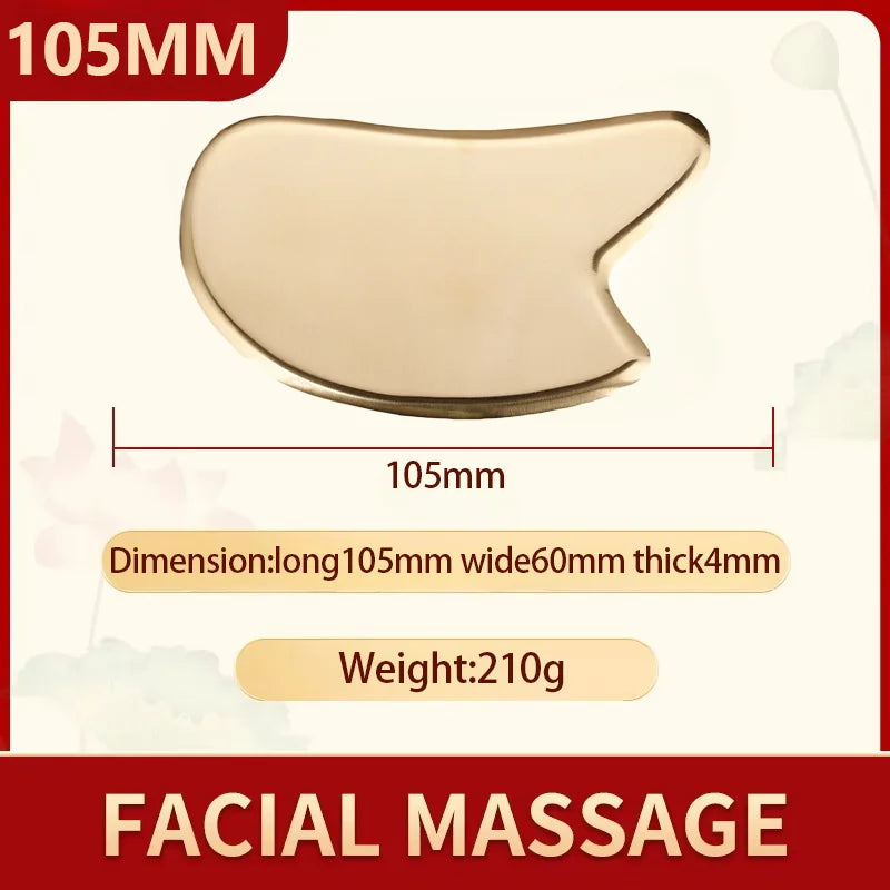 Guasha Massage Tools Medical Grade Stainless Steel Manual Scraping Tool Myofascial Release Tissue Physical Therapy Pain Relief