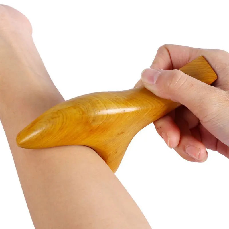 Wood Trigger Point Massage Tools,Professional Gua Sha  Lymphatic Drainage Tools,Wood Therapy Massage for Whole-Body Relieve Pain