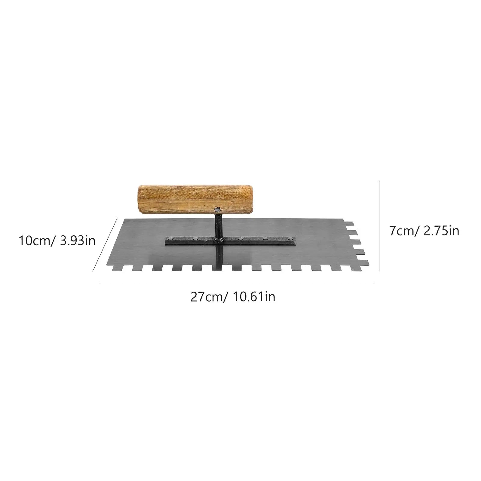 Trowel Tool Tools Heavy Duty Metal Drywall Stainless Steel Concrete Flooring Wood Masonry Tile Flat Brick Bricklaying